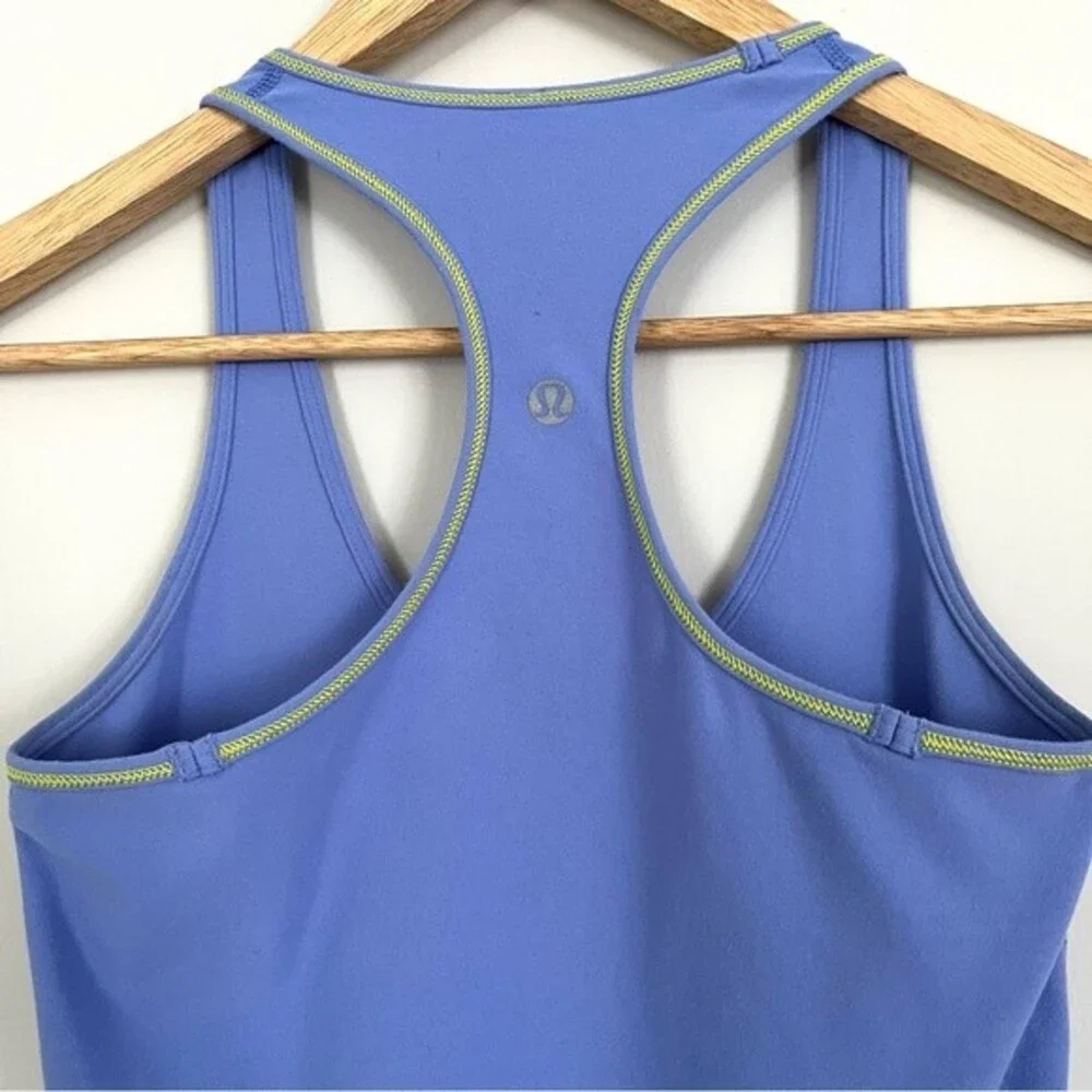 Lululemon Cool Racerback Tank in Lullaby, Size 6